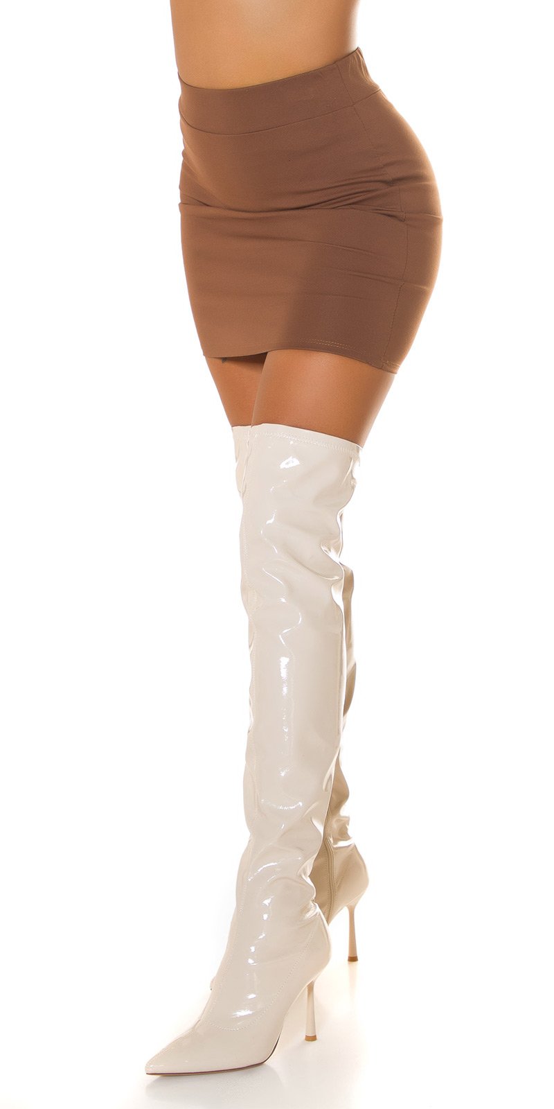 Sexy Highwaist Basic Miniskirt