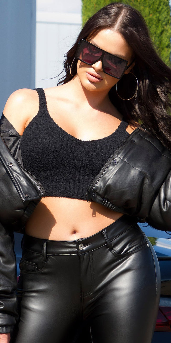 Sexy Cozy Cropped Top