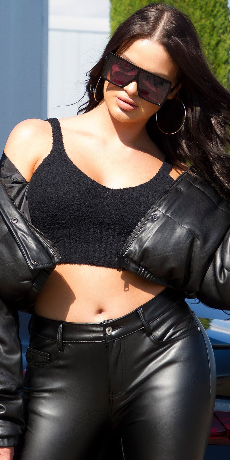 Sexy Cozy Cropped Top